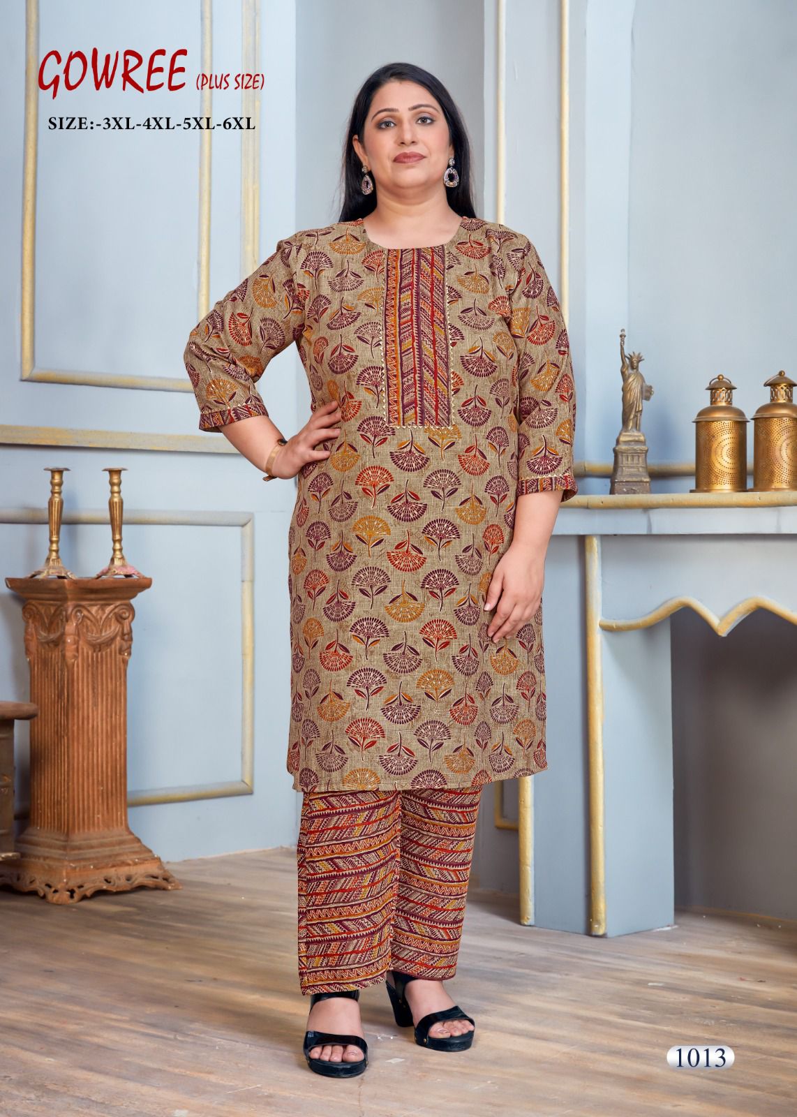 Gowree Plus Size By Sangeet Rayon Capsule Printed Kurti With Bottom Dupatta Wholesale Market In Surat